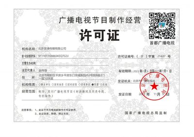 言律傳媒《廣播電視節目制作經營許可證》成功延續，夯實內容創作根基